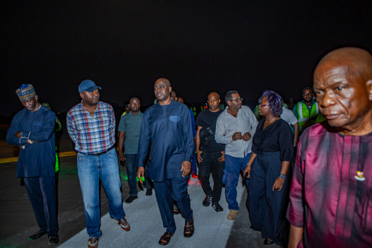 GOV. MAKINDE INSPECTS RUNWAY LIGHTING AT IBADAN AIRPORT AMID INTERNATIONAL UPGRADE